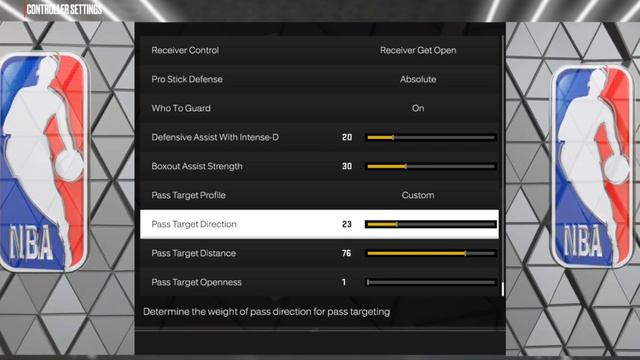 NBA 2K23 Best Passing Settings For Each Gen! Tested Proven Pass Target Profile!! Controller Setting смотреть онлайн