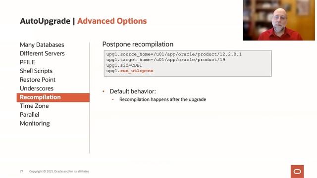 Upgrade to Oracle Database 19c Using AutoUpgrade смотреть онлайн