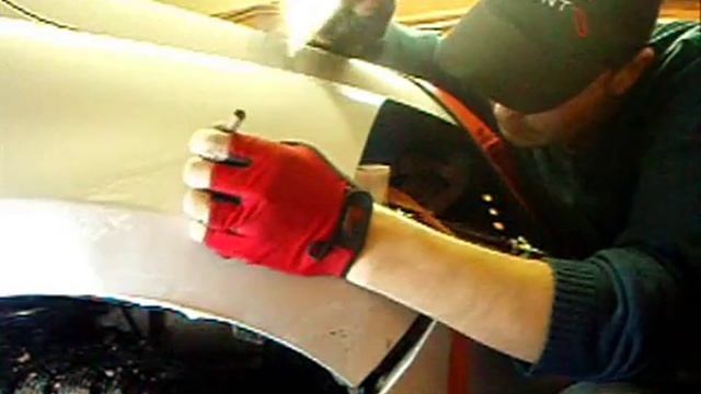 PDR-Nissan Tiida Ремонт вмятин без покраски смотреть онлайн