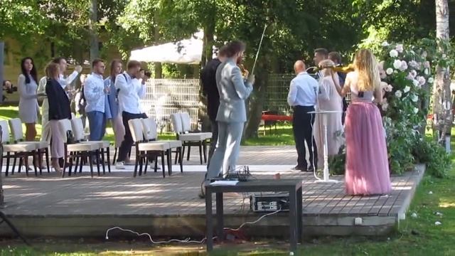 Усадьба Рыба на даче, свадьба Кирилла и Яны (Сестрорецк) смотреть онлайн