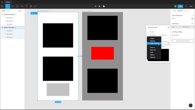 Figma Tutorial - Lesson 97 - Smart Animate Matching Layers смотреть онлайн