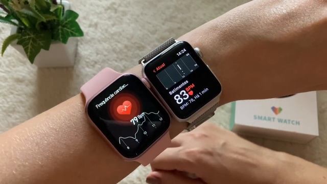 TESTE DE SENSORES DO SMARTWATCH HW19 COM APPLE WATCH S3. SERÁ SE FUNCIONA MESMO? смотреть онлайн