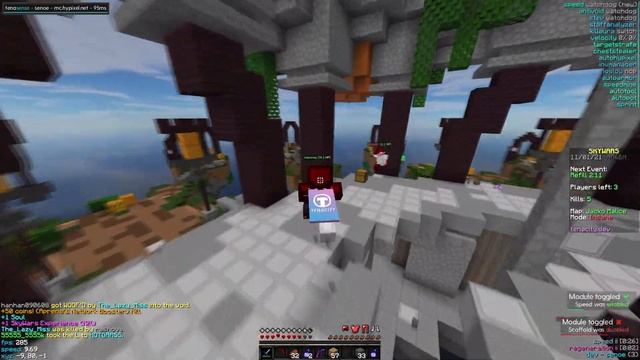 HYPIXEL DAMAGE LONGJUMP | TENACITY 3.1 (Hacking on Hypixel) смотреть онлайн