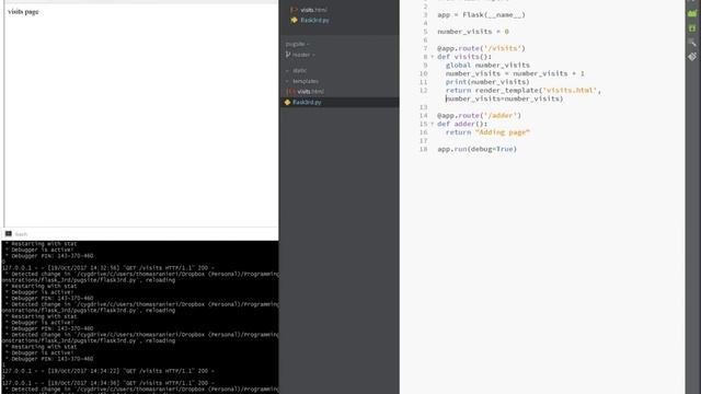 Flask Tutorial pugsite Part 1 смотреть онлайн
