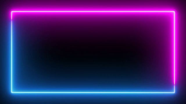 Неоновый экран темный динамичный фон для видео Заставка на экран Сереневый Синий #фон #футаж #hd смотреть онлайн