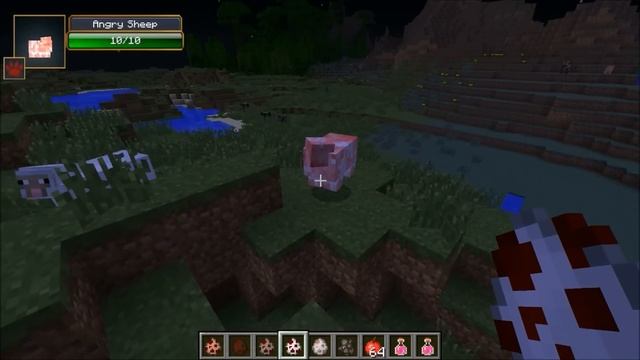 Minecraft: EVIL ANIMALS (KILLER COWS, CHICKENS, SHEEP, & PIGS!) Mod Showcase смотреть онлайн