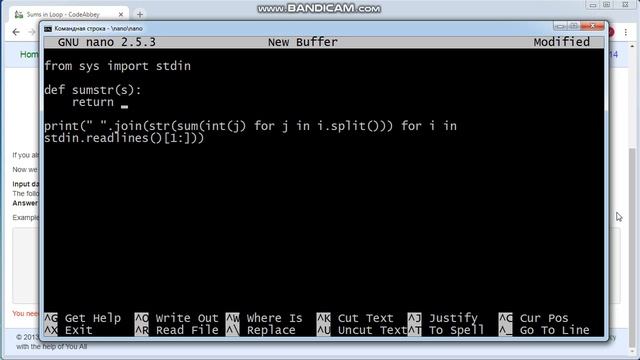 Решение задачи CodeAbbey 003 на Python смотреть онлайн