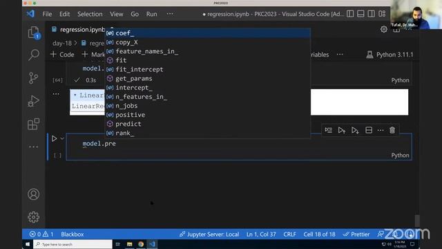 Linear Regression in Python | in Urdu/Hindi | Day-18 смотреть онлайн