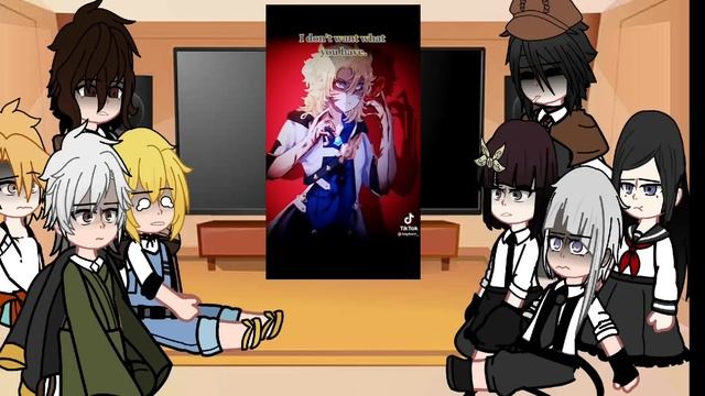 BSD react to Kunikida as Albedo | Requested | Bungo stray dogs / Genshin | AU смотреть онлайн