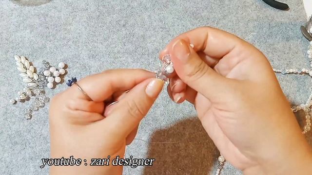 How to make a crystal bridal crown смотреть онлайн