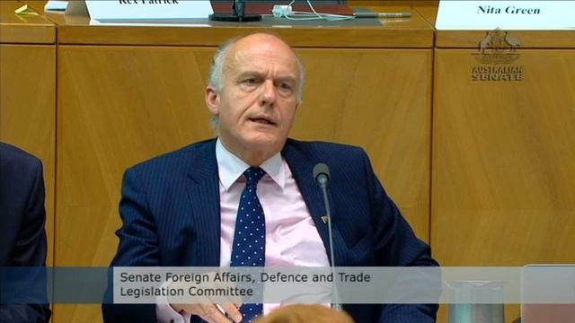 Senator Abetz - China Questions to DFAT - Senate Estimates - 24 Oct, 2019 смотреть онлайн