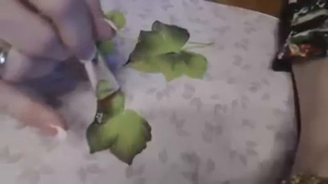 Learn To Paint - Grape Leaves And Wisteria