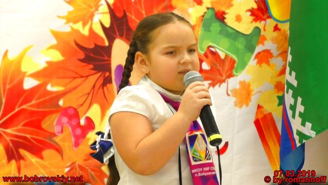 Джабраилова Камила - Песенка про папу и дочку (7 марта 2019) смотреть онлайн