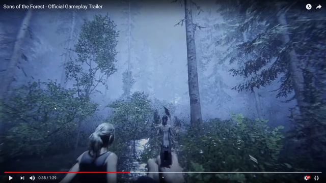 Sons of the Forest Official Gameplay Trailer Reaction Breakdown The Forest 2 Crazy OMG Must Watch смотреть онлайн