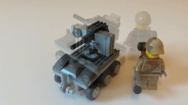 レゴ ミリタリー Lego military (「ハンターウルフ」無人地上車両 「Hunter WOLF」 Unmanned Ground Vehicle) - 20 смотреть онлайн