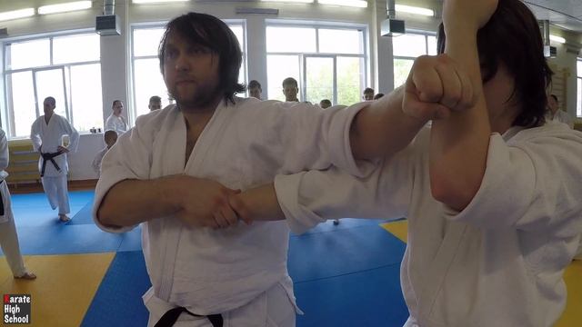 Освобождение от захватов в айкидо | Леонид Картавцев