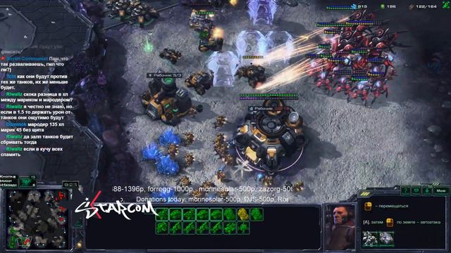 StarCraft II | BratOK | Вечерняя заруба Q(._.Q) смотреть онлайн