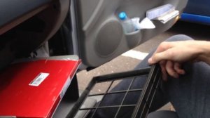 Kia Cerato 2006 Замена салонного фильтра