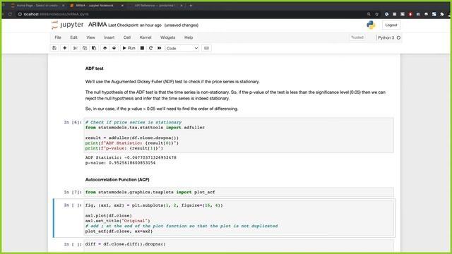 ARIMA Models for Stock Price Prediction ❌ How to Choose the p, d, q Terms to Build ARIMA Model (1/2 смотреть онлайн