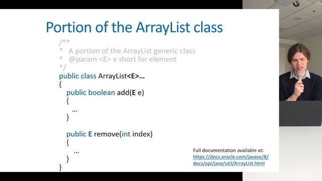 2021 CO452 Lecture 5 - Collections (ArrayList) and Generics смотреть онлайн