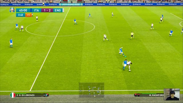 ITALY vs ENGLAND - UEFA EURO 2021 Final - Full Match All Goals HD - eFootball PES 2021 смотреть онлайн