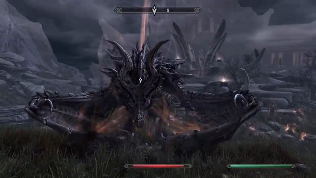 Skyrim (Alduin's death) смотреть онлайн