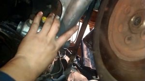 Замена рулевой рейки с ГУР Ауди80.