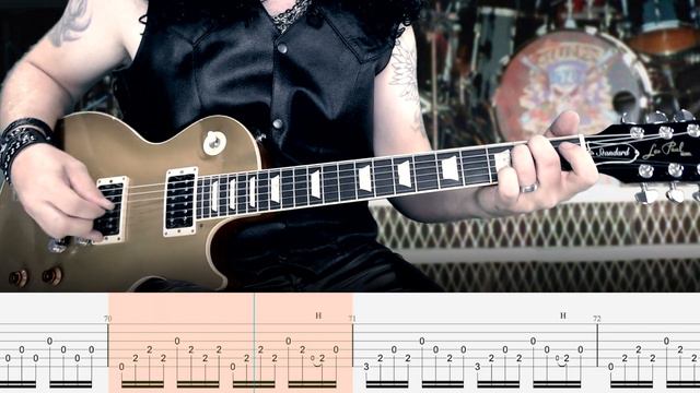 Guns N’ Roses - Civil War - Guitar Tab | Lesson | Cover | Tutorial смотреть онлайн