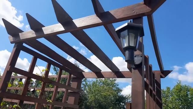 Как мы делали шпалеры и перголы смотреть онлайн