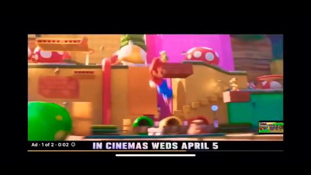 Super Mario bros movie in cinema at Wednesday at vue смотреть онлайн