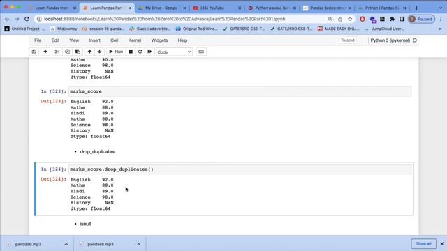 Important Series Methods in Pandas | Pandas with Python | Lecture 11 смотреть онлайн