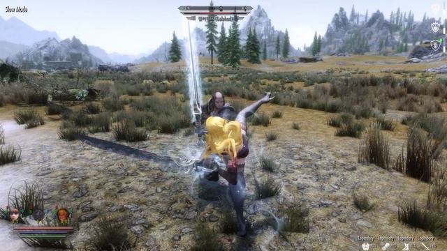 Frozen Skyrim 겨울왕국 스카이림 Let it go remix смотреть онлайн