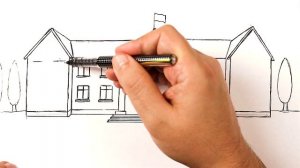 Как нарисовать Школу