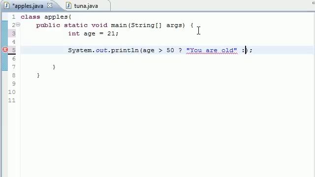 Java Programming Tutorial - 20 - Conditional Operators смотреть онлайн
