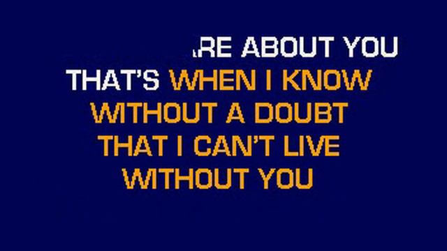 [karaoke] CB20578 12 Vassar, Phil That's When I Love You смотреть онлайн