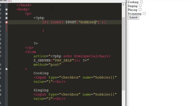 How to get POST array value in PHP смотреть онлайн