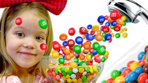 Мама хочет конфеты или волшебный душ из m&m's