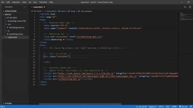 Bootstrap 4 Bangla Tutorial || Web Design || Batch 2 || Part 1 смотреть онлайн