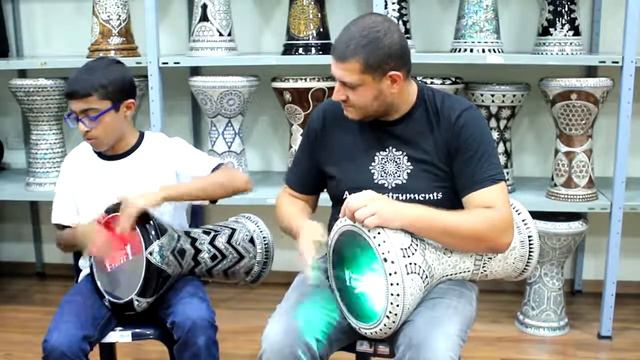 Топ-дарбука Соло с устройством Darbuka Dance Light