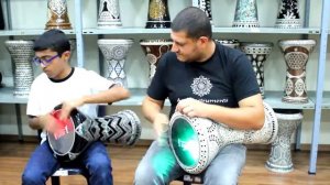 Топ-дарбука Соло с устройством Darbuka dance Light