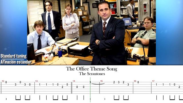 How to Play: The Office Theme Song [Easy Guitar Tab] смотреть онлайн