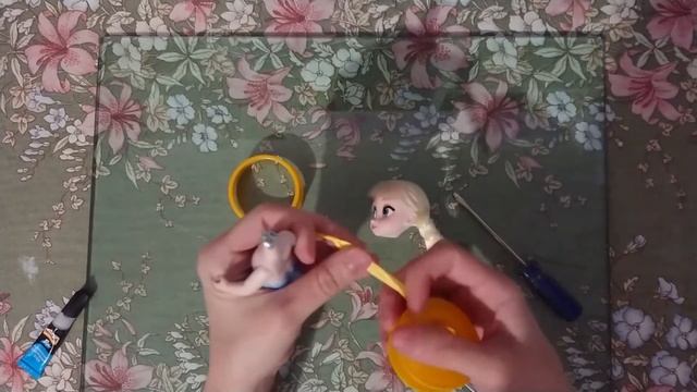 Ремонт головы куклы | Ремонт шеи Эльзы Дисней Аниматор мини. смотреть онлайн