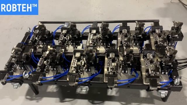 Технологическая оснастка для сборки-сварки изделий в роботизированном сварочном комплексе. смотреть онлайн