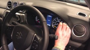 How to change the clock in a Suzuki Vitara