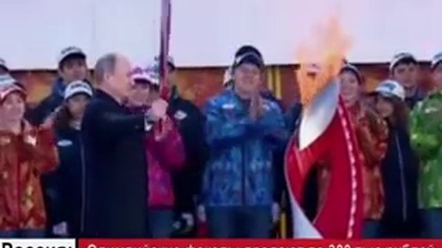 Факел олимпийского огня продается за 300т.р. смотреть онлайн