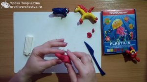 Лепим лошадку из пластилина с детьми