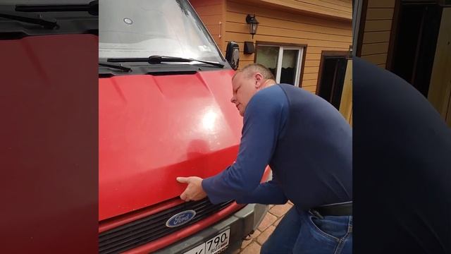 Как открыть капот Ford Transit смотреть онлайн