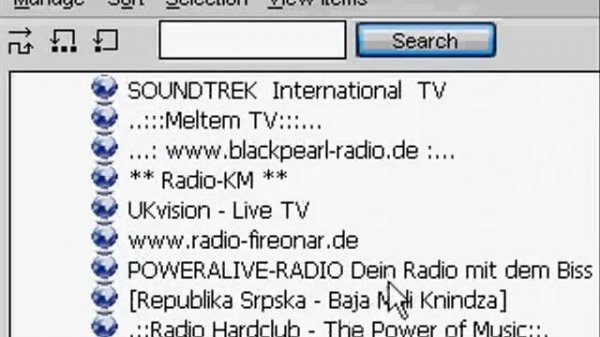 VLC media player Tv and Radio Channels