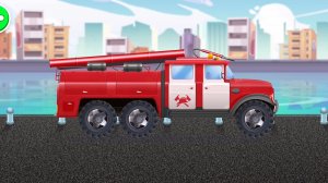 Какая спецтехника у служб спасения | Познавательный мультик для детей