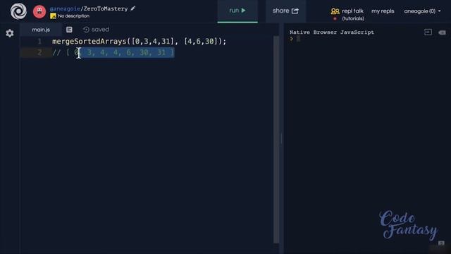 Exercise - Merge Sorted Arrays | Arrays & Strings - Data Structures series смотреть онлайн